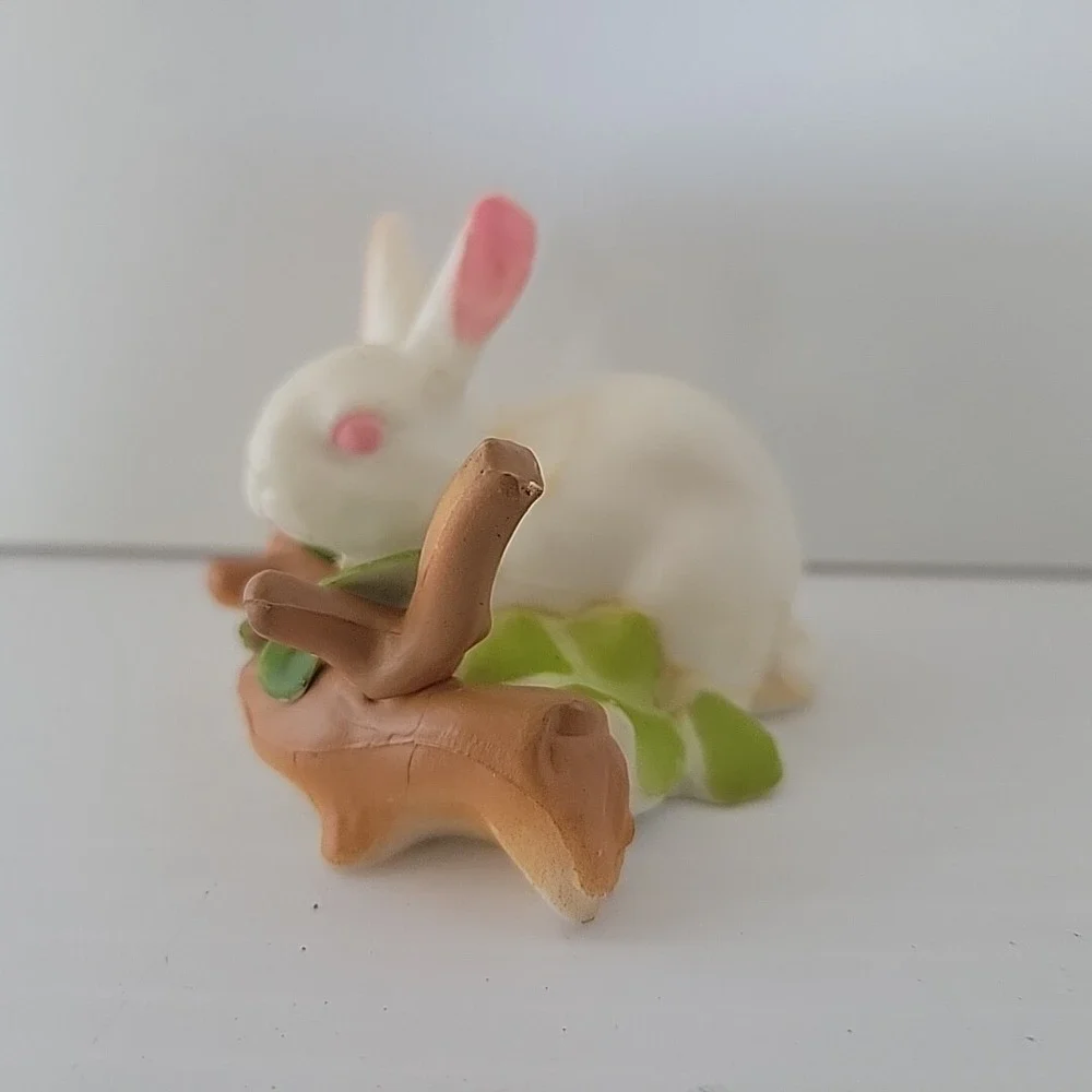 Vintage Wilton Bunny Cake Topper Figurine 1973 Plastic 1316-273‎ Rabbit Easter
